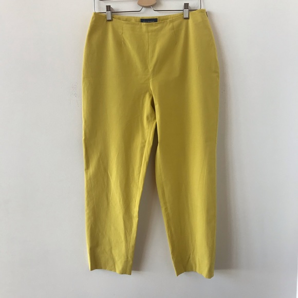Piazza Sempione bright yellow Audrey pants - Picture 2 of 11